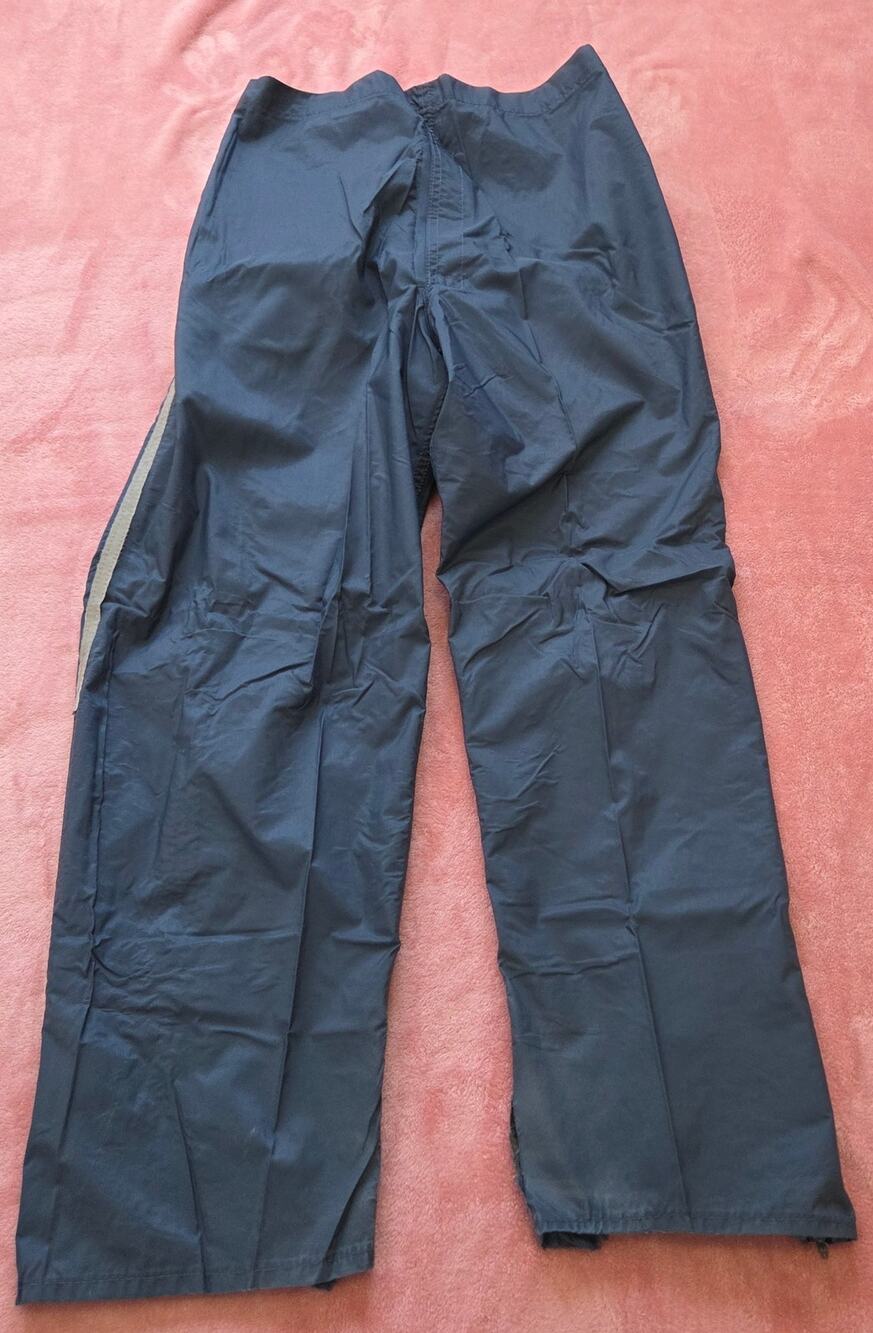 USPS Uniform Rain Pants Men's Size M/L...see pics of ripped bottoms